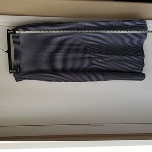 Long cotton/spandex skirt